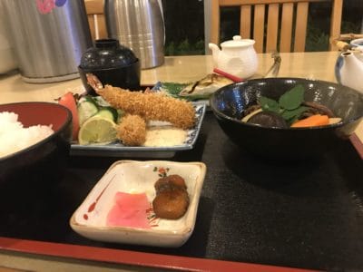 夕食