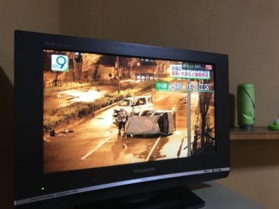 台風の様子