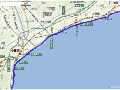 経由点なし