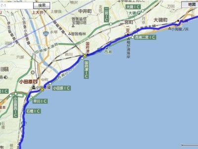 経由点あり